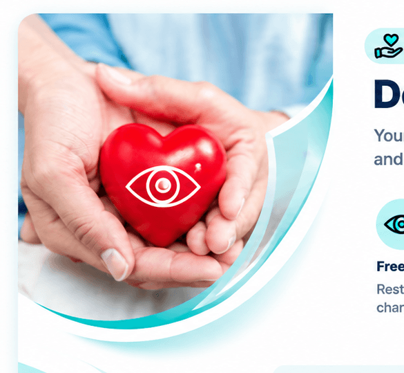 Supporting eye care and the gift of sight